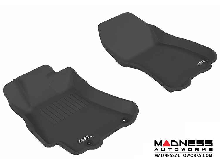 Subaru Legacy/ Outback Floor Mats (Set of 2) - Front - Black by 3D MAXpider